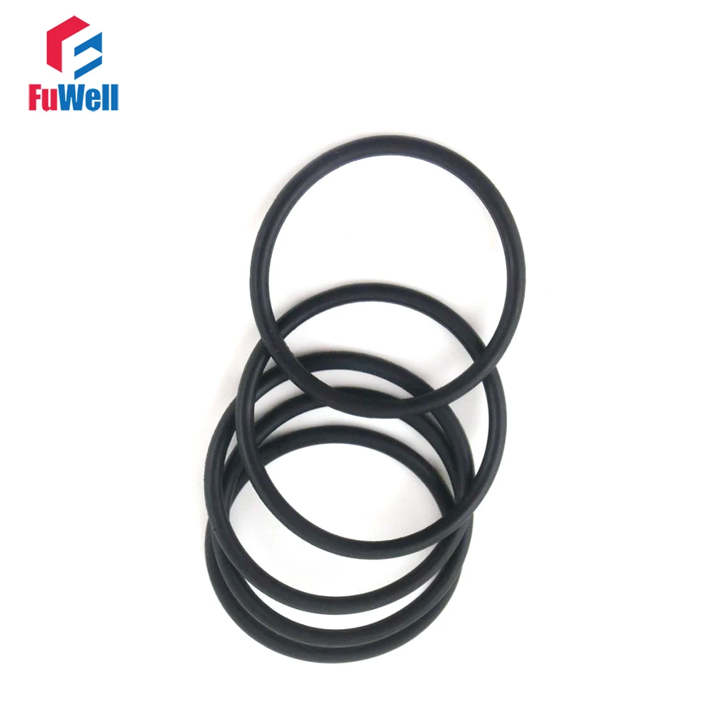 

10pcs 5.7mm Thickness NBR O Rings Seal OD 160/165/170/175/180/185/190/195/200/205/210mm O-ring Hole Sealing Gasket Washer