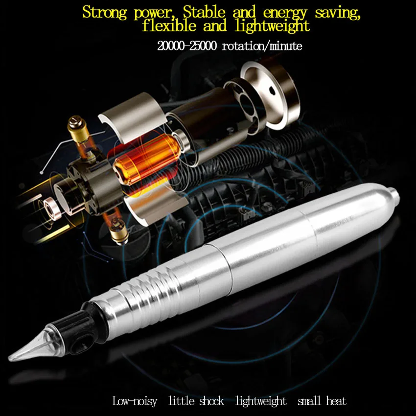 Tattoo Kit Professional Rotary Tattoo Machine Set Permanent Makeup Cartirdge Needles with Power Supply Tattoo Body Art