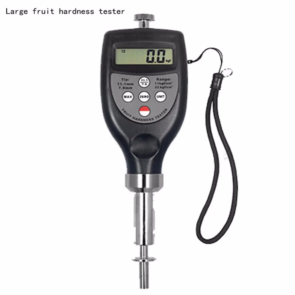 FHT1122 Digital Large fruit hardness tester Maturity meter portable penetration for measuring the stiffness fruit and vegetables