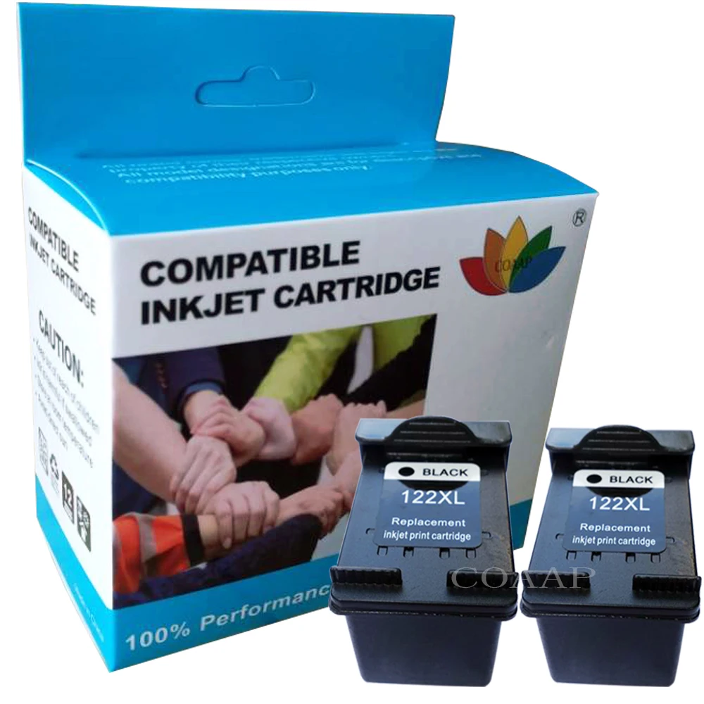 CH561HE CH562H Refilled ink cartridge for hp 122 122XL For DeskJet 1050 / 2050 / 2050s / D1010 / 1510 / 2540 Printer for hp122