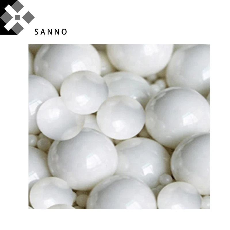 80% độ chính xác Cao oxit zirconia gốm mài bóng 0.2mm, 0.3mm, 0.5mm, 2mm, 3mm ZrO2 công nghiệp hạt gốm cho mang