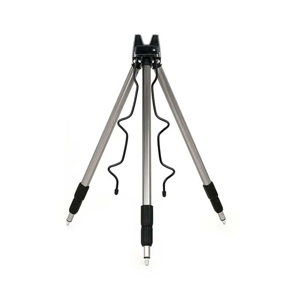 Aluminum Alloy Outdoor Portable Telescopic Fishing Rods Tripod Stand Rest Holder For Sea Beach Cast Surfcasting Fishing Tools