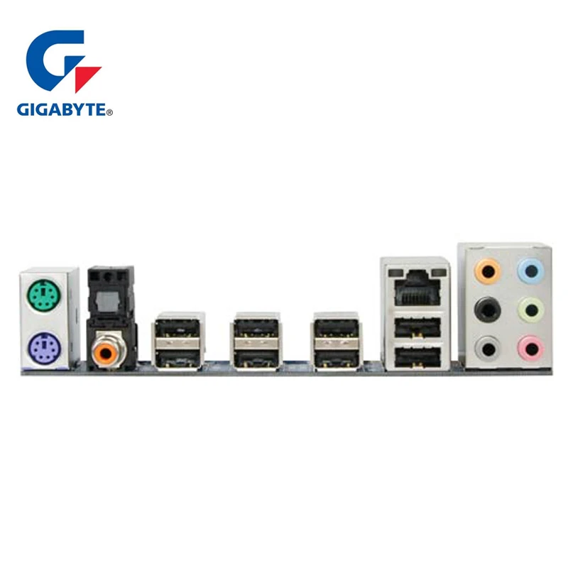 Gigabyt GA-EP43-DS3L 100% เดิมเมนบอร์ด LGA 775 DDR2 คอมพิวเตอร์เดสก์ท็อปเมนบอร์ด 16 GB EP43-DS3L EP43 DS3L บอร์ด P43 ใช้