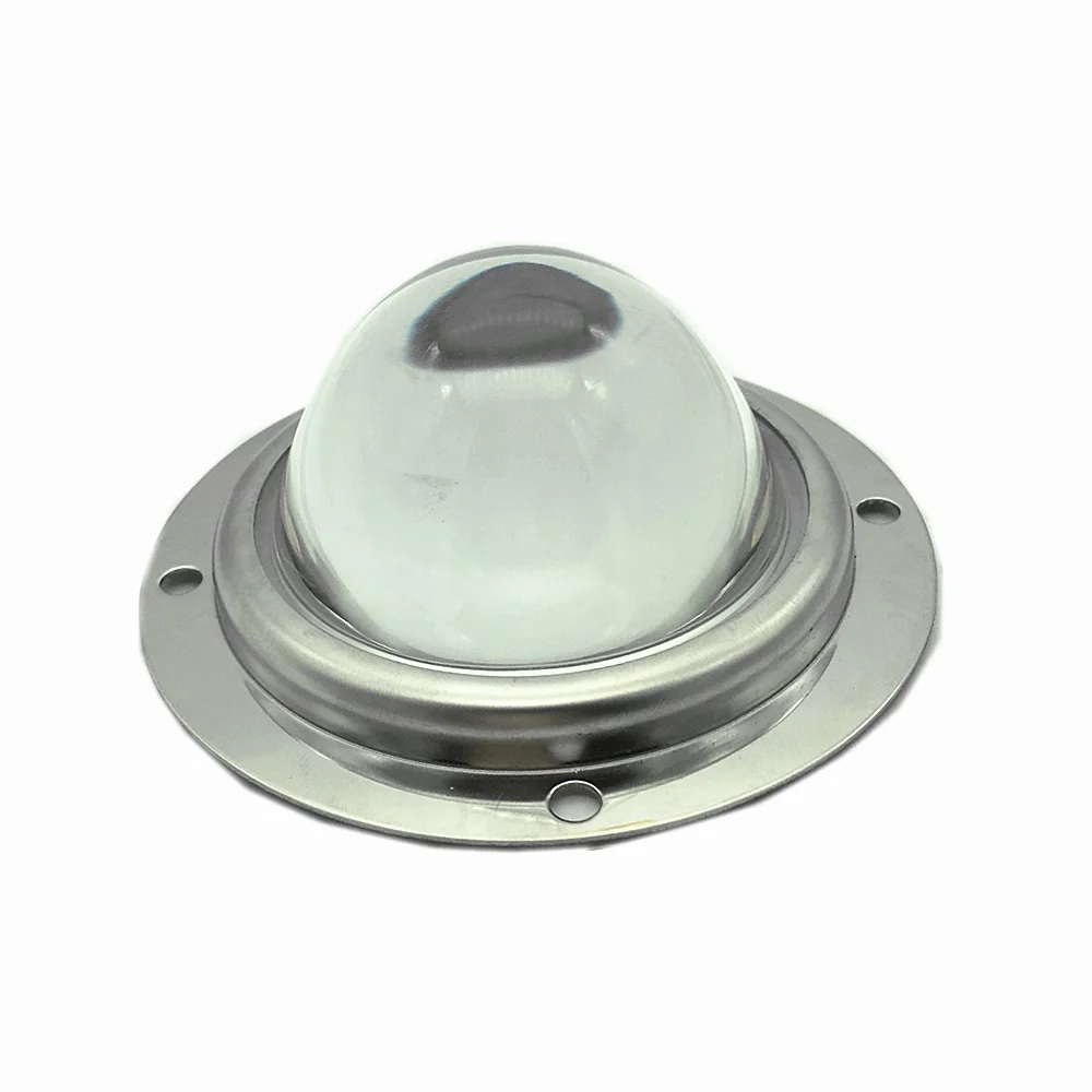 67mm/100mm Optical Glass LED Lens 60-80 Degree+66.4mm Reflector +Fixed Bracket  for 20W-100W High Power Chip  Tools