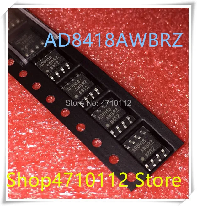 

NEW 10PCS/LOT AD8418WBRZ AD8418WBR AD8418 AD8418AWBRZ SOP-8 IC