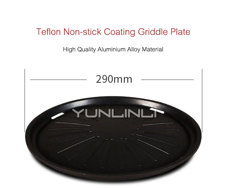 Senza fumo Grill Elettrico Domestico Commerciale A Raggi Infrarossi Coreano Non-Stick Barbecue Pan Per La Famiglia DT40