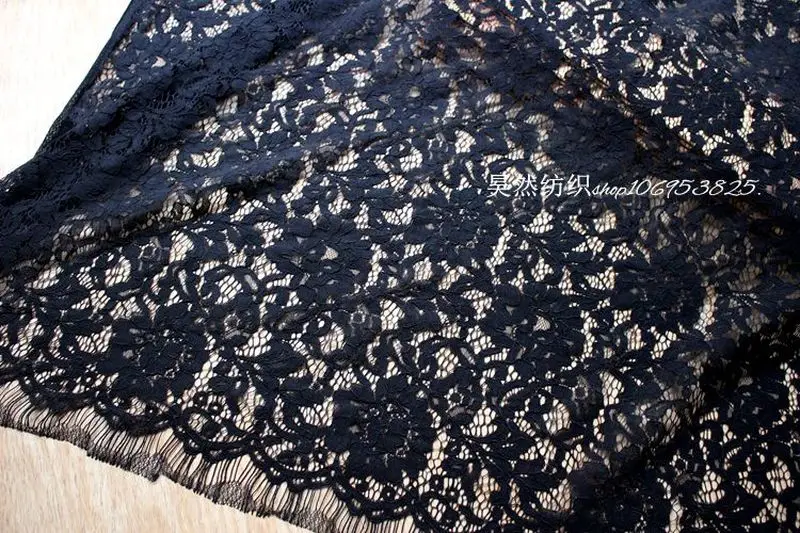 GLace 1.5M/Lote High Quality Cotton Lace Fabric Apparel DIY Accessories Dress Material African Fabric  TX672