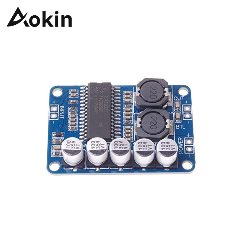 

Aokin TDA8932 Digital Power Amplifier Board Module 35W Mono Amplifier Module