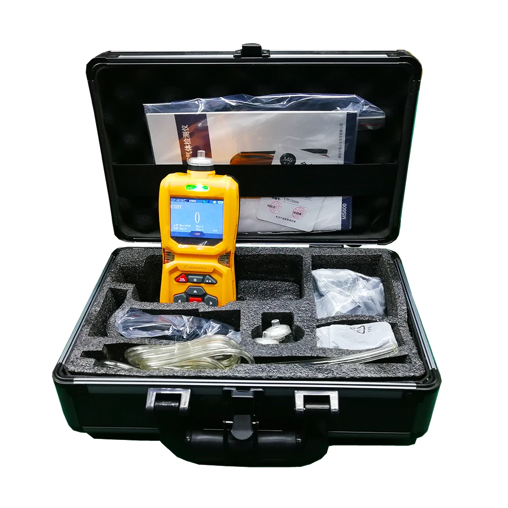 Portable  hydrocarbon gas detector alarm ms600-cxhy non-methane total hydrocarbon detector