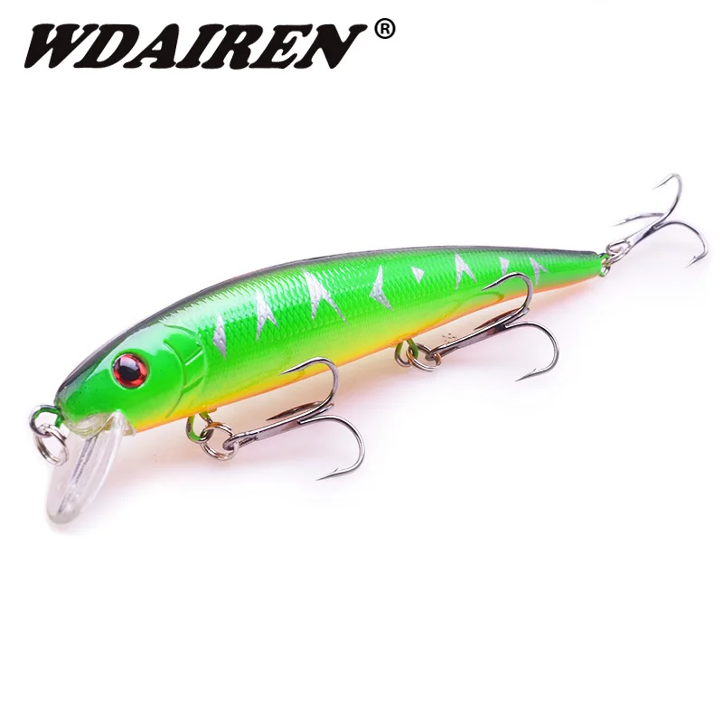 

1Pcs Floating Wobblers Minnow Fishing Lures 130mm 19.5g Crankbaits Artificial Hard bait Bass Pike Lure Pesca fishing Tackle