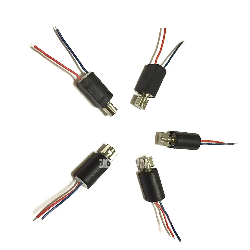 500 PCS/Set New Arrival Mini 3.0V DC dc Motor 0408 90mA Micro Motor Vibration Suitable for toys DIY, mobile phones  2.5-4.0V DC