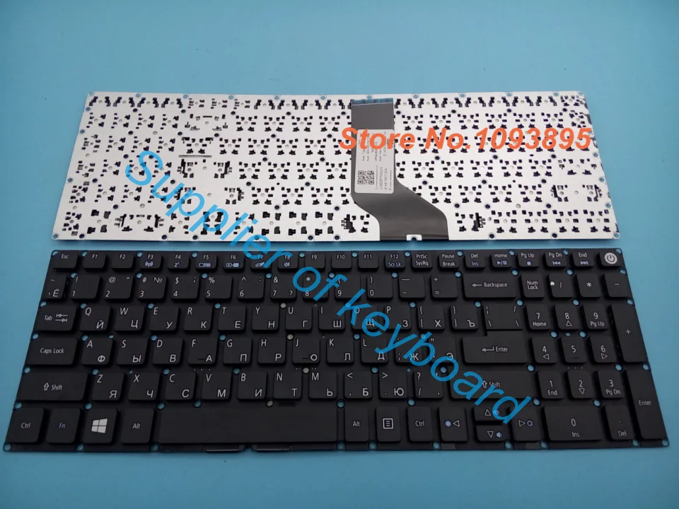 New For Acer Aspire V3-575TG E5-772G F5-573 F5-573G F5-573T V5-591G LV5T_A51B Laptop Russian Keyboard