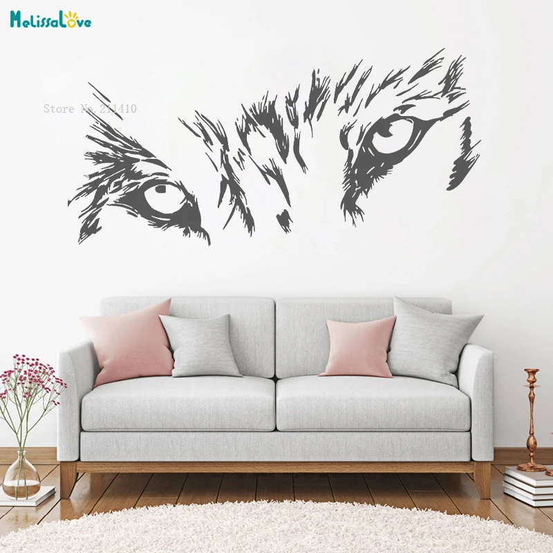 Wolf Beast Werewolf Predator Howl Animals Wall decor Wall Decal sticker Home Decoration Vinyl Art Murals Handmade YT1093