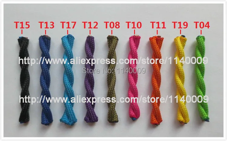 2m 3m 5m 10m 2 Core 0.75mm2 Vintage Fabric Cloth Twisted Cable Electrical Wire Colorful Flex Twisted Cord For DIY Decor Light