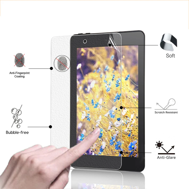 

BEST Anti-Glare Matte protective Film For Colorfly E708 7.0" tablet pc Anti-Fingerprint Screen Protector films in store