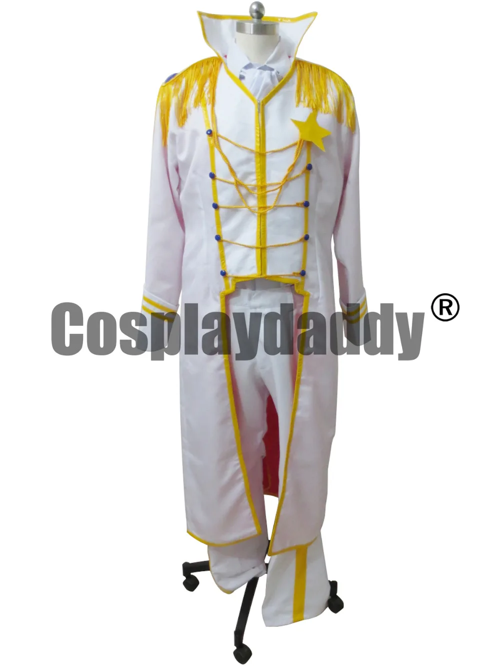 

Custom made Galactic Pretty Boy Star Driver Kagayaki no Takuto Tsunashi Cosplay Costume