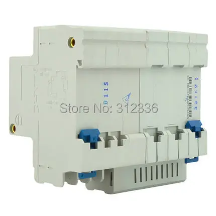 Free Shipping Two years Warranty NXBLE-63 DZ47LE-63 C40 3P+N 40A 3 pole ELCB RCD earth leakage circuit breaker residual current