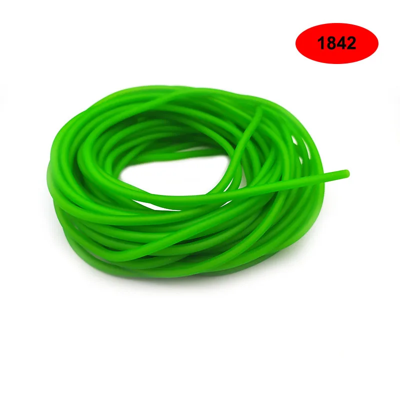 1636 1842 1745 2050 Slingshots Rubber Tube 1m 3m 5m Elastic Tubing Band For Outdoor Hunting Fishing Powerful rebound