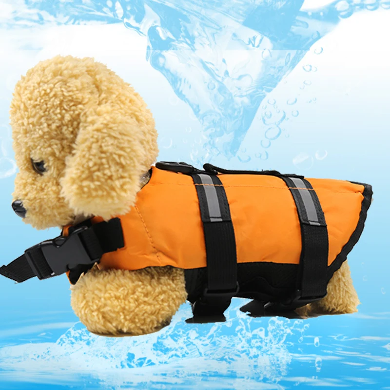 Clothes For Dogs Cute Pet Dog Save Life Jacket Safety Clothes Life Vest Dog Clothes Summer Swimwear For Small Medium Large Dogs