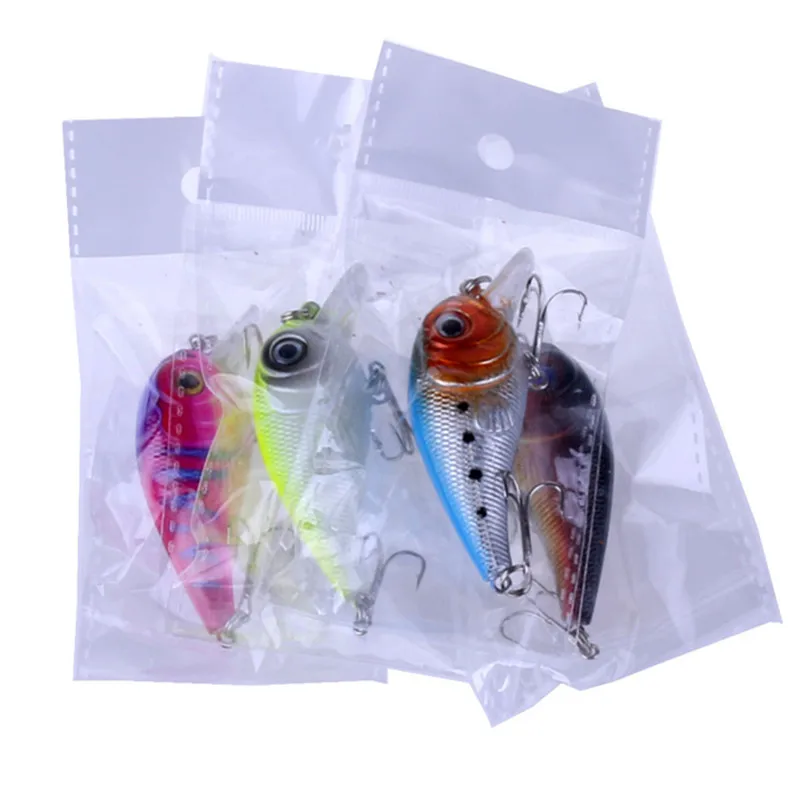 High Quality 4 Colors  7CM-11.3G-6# Hooks Fat Crankbait Plastic Bionic Multi-function Fishing Lures