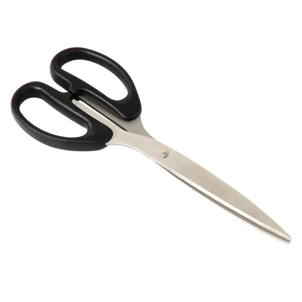 1 Pc/Lot Durable Large-Sized Stainless Steel Scissor for School Stationery & Office Supply & Home Use