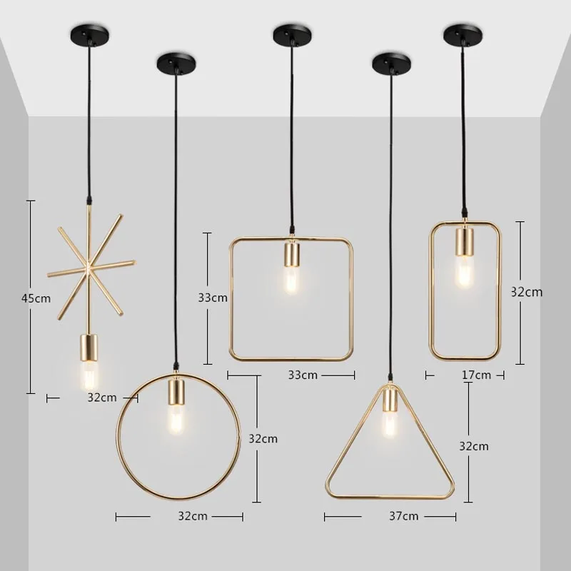 Explosion modern black cage pendant lights iron minimalist retro Scandinavian loft pyramid lamp metal Hanging Lamp E27 Indoor