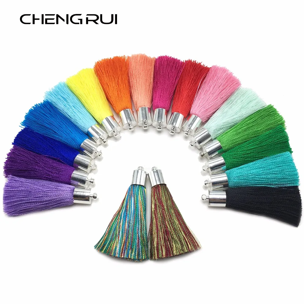 CHENGRUI L92,5cm,tassel,silk tassels,brush curtain,craft,fringe silk,earring findings,fringes for sewing,fringe fabric,4pcs/bag