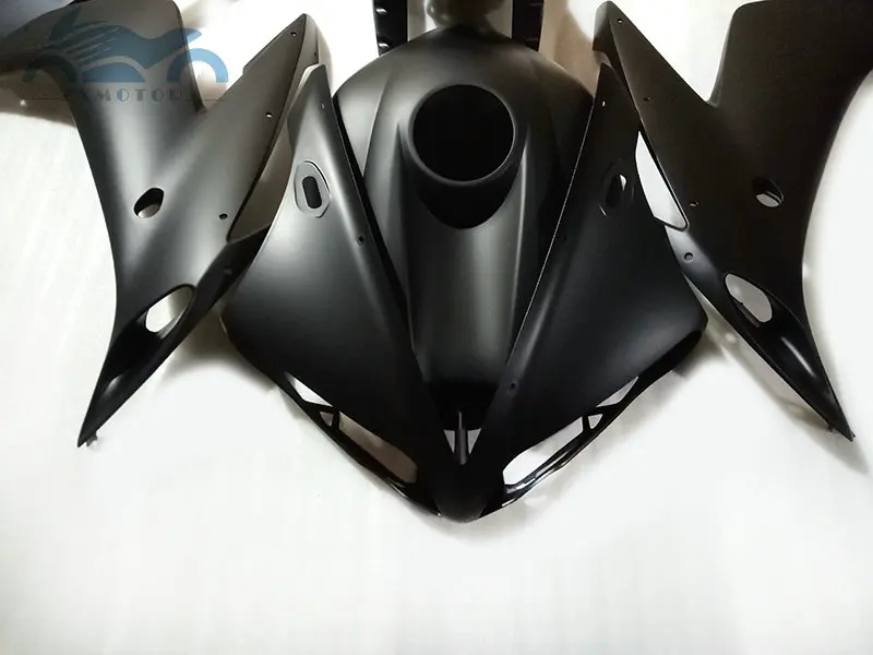 Injection motorcycle fairing kits fit for YAMAHA 2004 2005 2006 YZFR1 04 05 06 YZF R1 black plastic fairings kit NY04