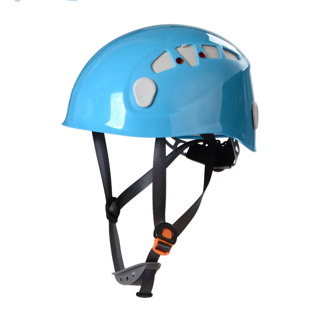 Adjustable Mountaineer Helmet Outdoor Safety Climbing Cycling Drifting Rappelling Protector Gear