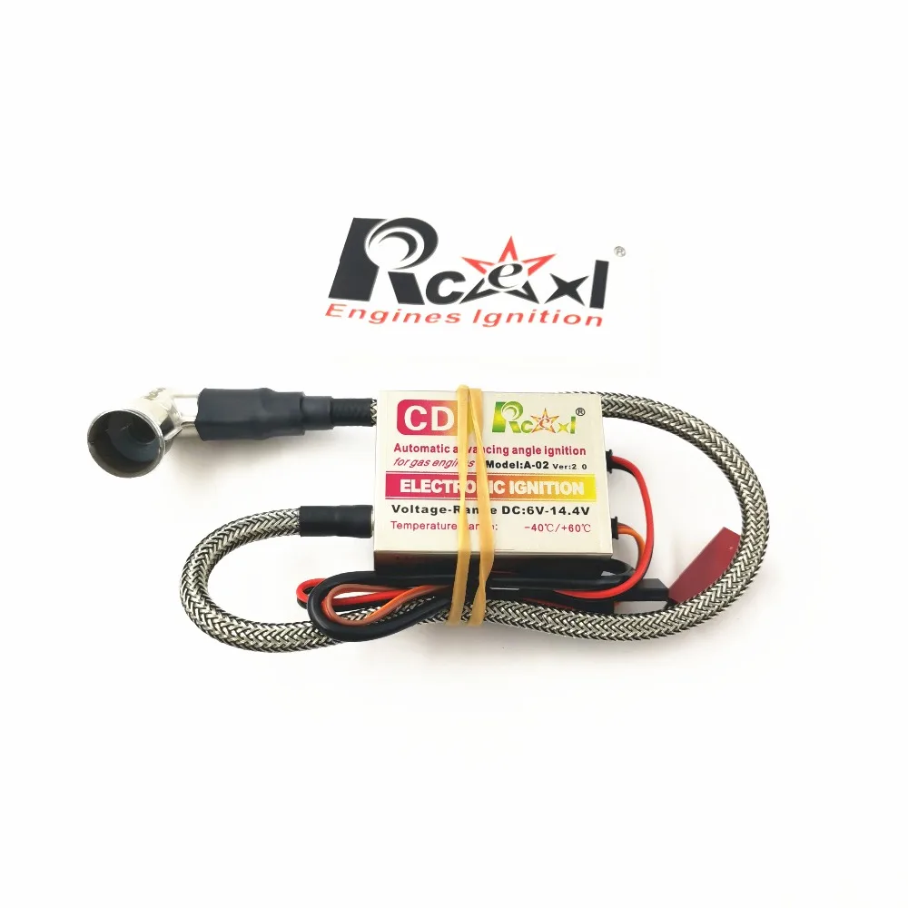 

Rcexl ignition CDI for CM6 spark plug DA DLE gas petrol engine rc airplane Best for DLE20/DLE30/DLE55/CRRCpro GP26R/GP50R.