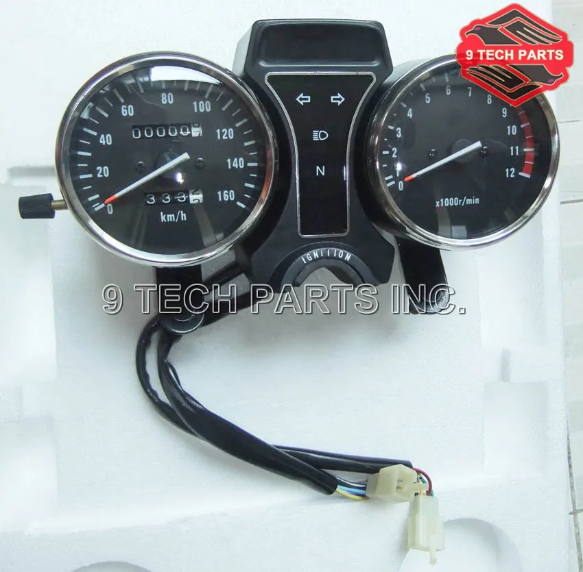 FREE SHIPPING GN 250 GN250 Speedometer & Tachometer Complete Clocks Gauges Speedo Meter & Tacho Meter