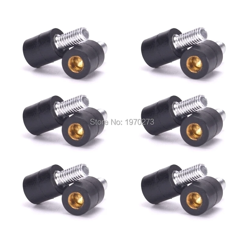 M3*7+4.5 M3 Flight controller Anti-Vibration Fixed Screws Damper Mounting Hardware Spacer standoff for F405 OMNIBUS F4 F3