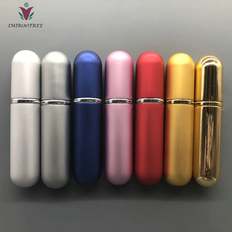 

Free Ship 21pcs Mini Portable Empty Metal and Aluminum Travel Refillable Perfume Atomizer Bottle for Spray Atomizer Perfume Pen