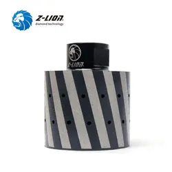 Z-LION 2 Inch Drum Pad 50mm 1 Piece Diamond Drum Wheel Granit 5/8-11 M14 Diamond Grinding Wheel For Polishing Granite Sink