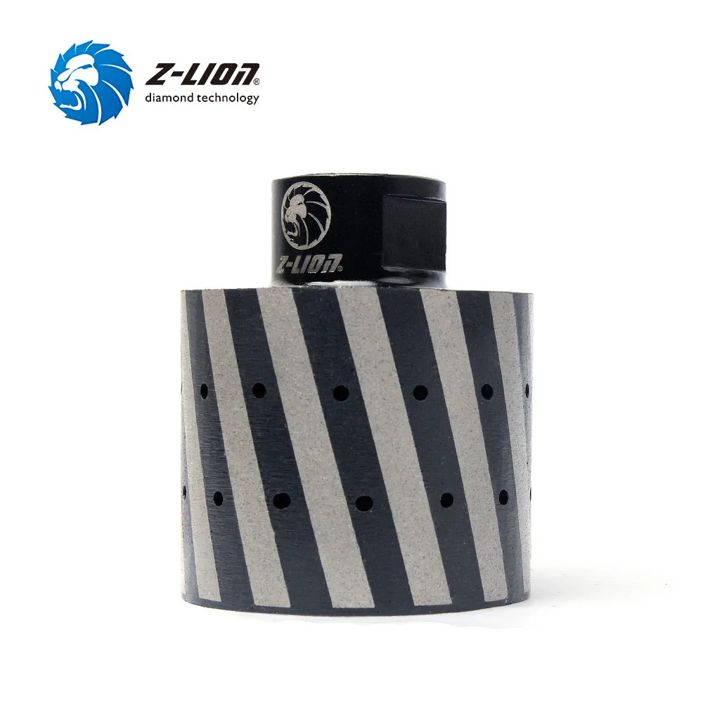Z-LION 2 Cal podkładka bębnowa 50mm 1 sztuka diament koło bębna Granit 5/8-11 M14 ściernica diamentowa do polerowania umywalka granitowa