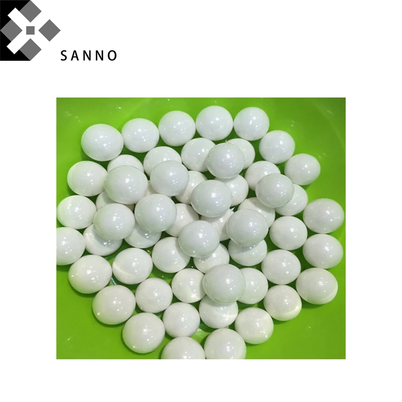 80% độ chính xác Cao oxit zirconia gốm mài bóng 0.2mm, 0.3mm, 0.5mm, 2mm, 3mm ZrO2 công nghiệp hạt gốm cho mang