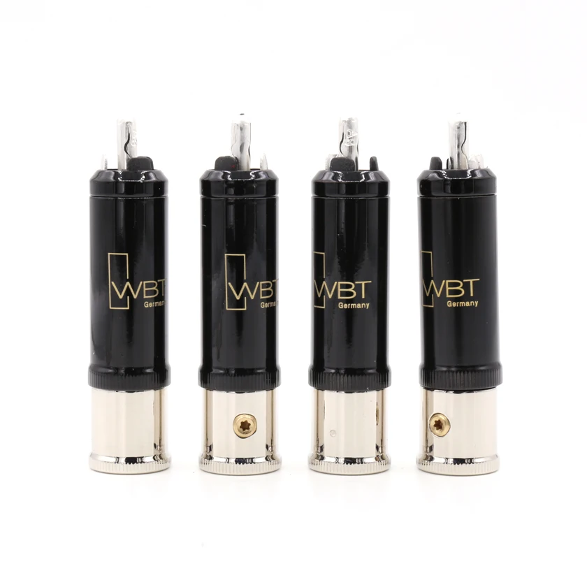 

20pcs WBT-0152AG WBT nextgen signature AG RCA connector plug with pure copper silver plated