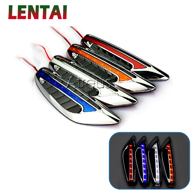 LENTAI 1Set Car Steering lights Auto Side turn signals Lamp For Toyota Corolla Seat Leon Jeep Renegade Skoda Fabia Rapid Renault