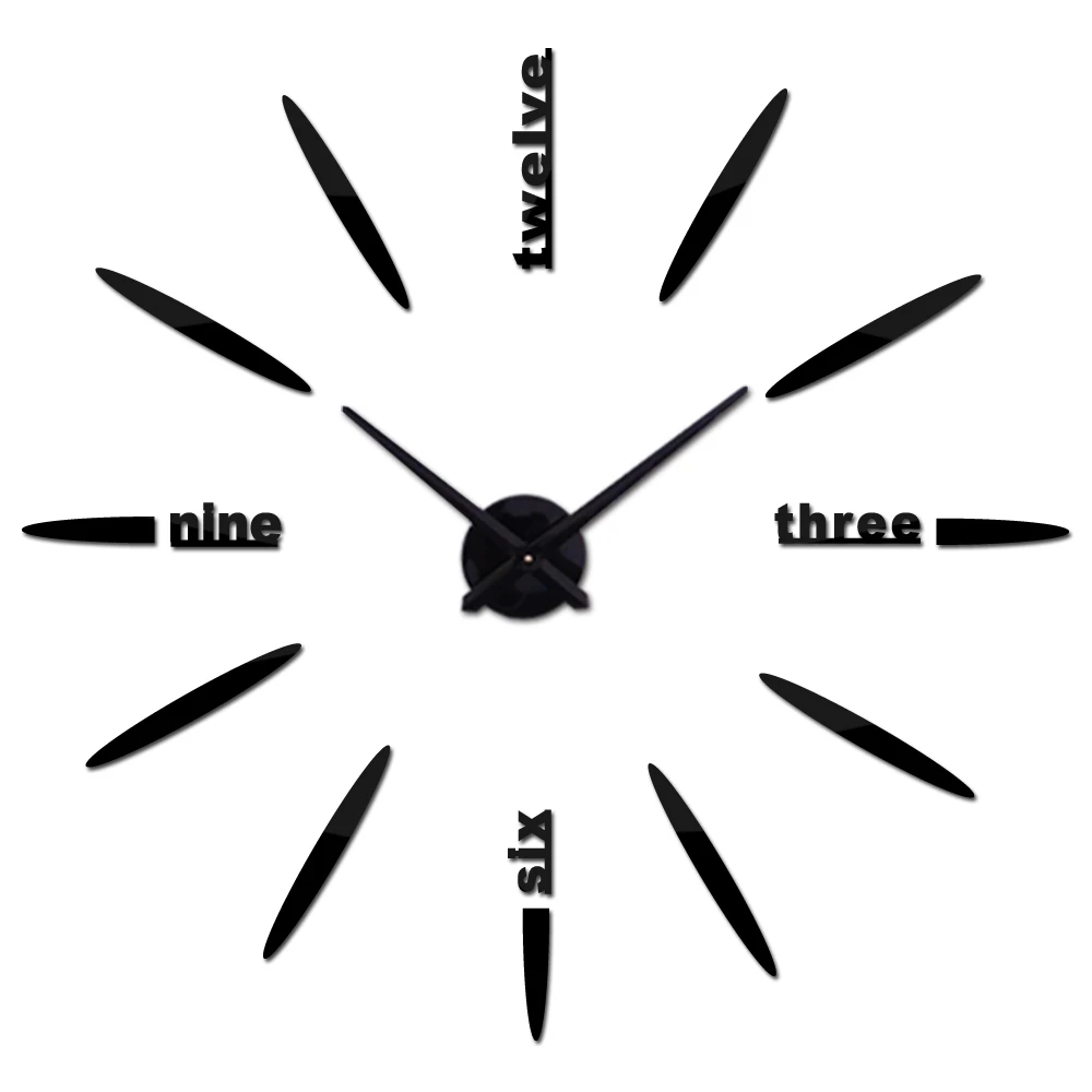 

TMV brand wall clock reloj de pared quartz watch europe diy clocks living room large stickers home decorative orologio da paret