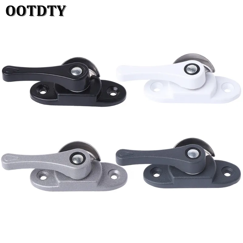 OOTDTY Stainless Steel Doors And Windows Lock Window Door Lock Sash Jammer Sash Jammer Windows Hasp Security Lock