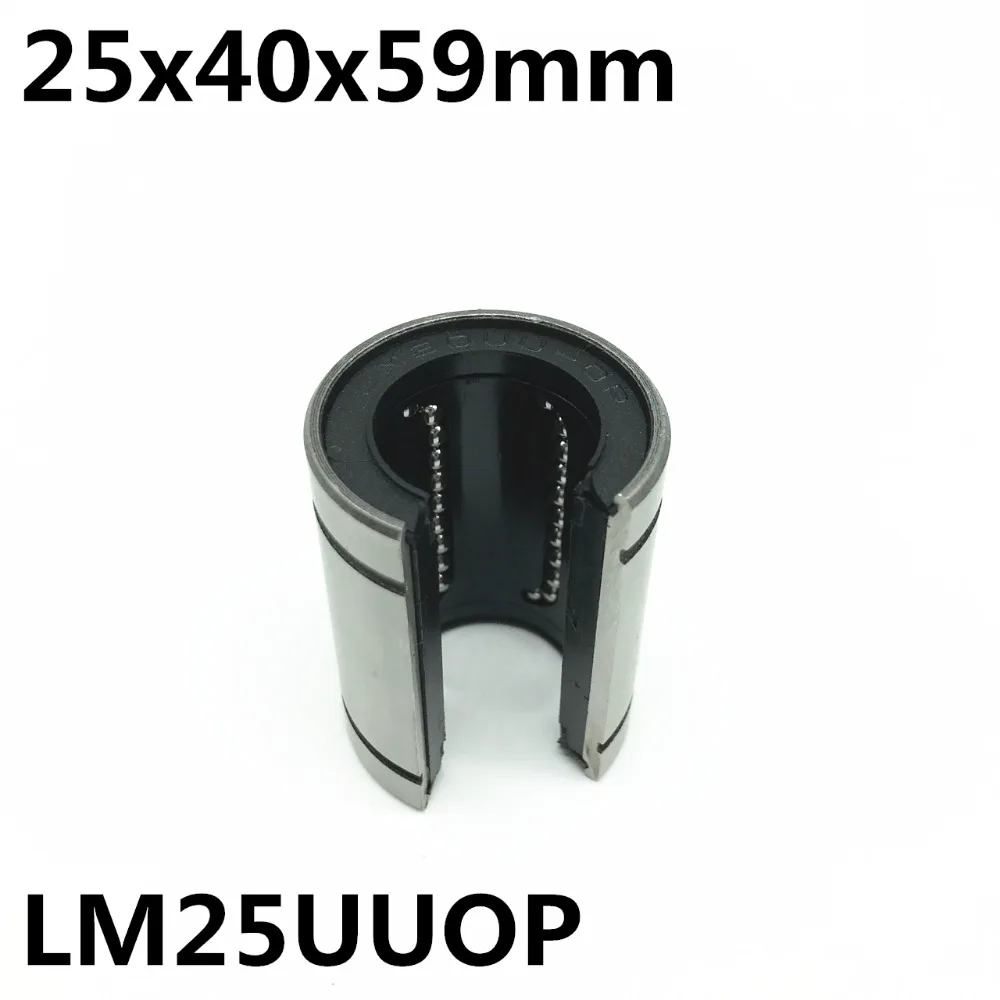 

2pcs LM25UUOP 25mm Linear bearings Open Type LM25OP Free shipping 25x40x59 mm