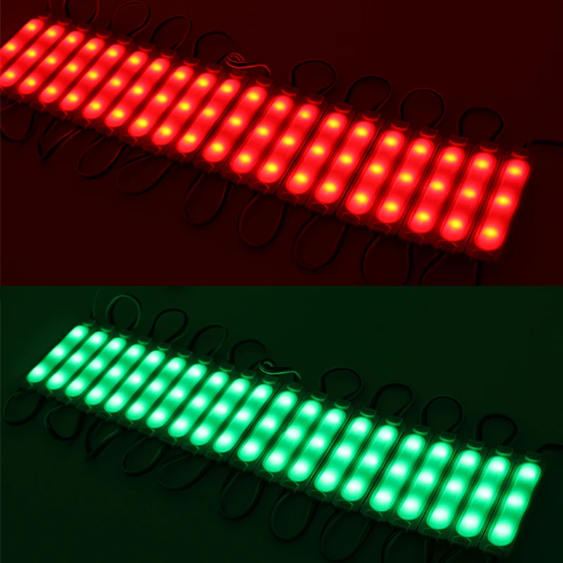 DC 12V 20pcs LED Module WS2811 full Color 3LED SMD5050 RGB Waterproof LED Pixel Digital light