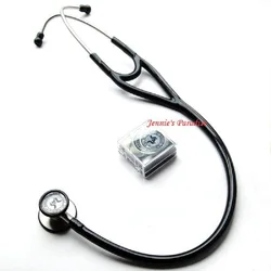 wholesale and retail Professional Kindcare kt119 Stainless Cardiology Stethoscop Stethoscope Classic with name Tag