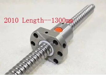 Acme Screws Diameter 20 mm Ballscrew SFU2010 Pitch 10 mm Length 1300 mm with Ball nut CNC 3D Printer Parts