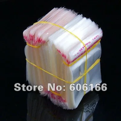 3000pcs/lot 4*6cm Plastic Packaging Bags Clear Self Adhesive Seal OPP Bag fit for Jewelry Rings