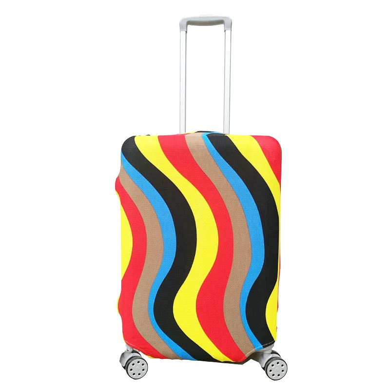 Travel Luggage Cover Protective Suitcase cover Trolley case Travel Luggage Dust cover for 18 to 28 inch Fashion Elastic