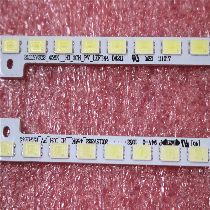 Imagem -03 - Led Backlight Strip 44 Lâmpada para Samsung 32 tv Left 456k H1-right Esquerda Ua32d5000 Ltj320hn01-h Bn6401634a