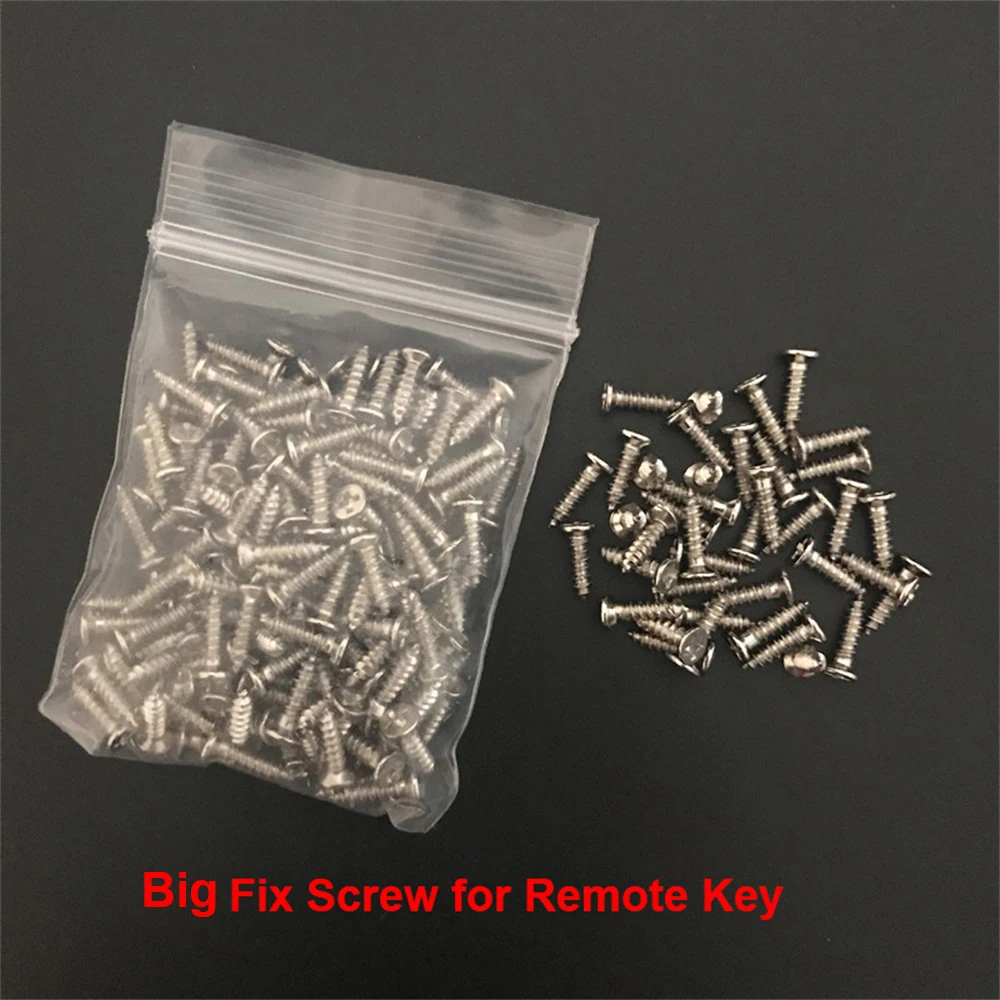 CHKJ 200pcs/lot Car Flip Remote Key Fixed Pins Screws Set Auto Locksmith Tools Part Repair Accessories Locksmith Tools Supplies