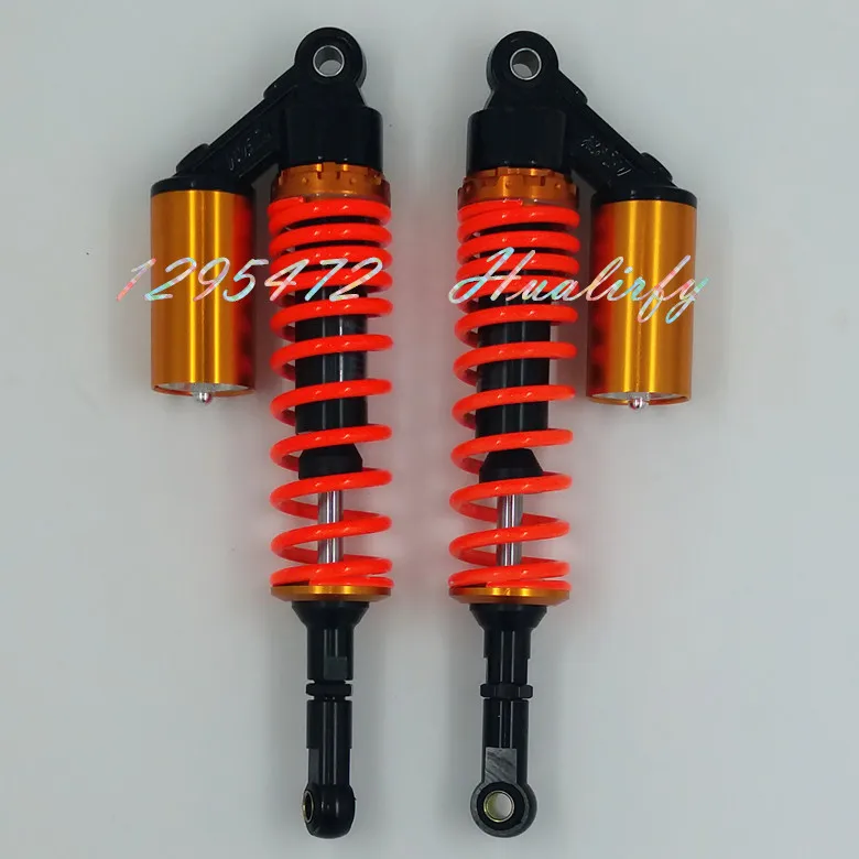 New Universal 360mm Motorcycle Rear Nitrogen Shock Absorber Multicolor 7mm spring for honda yamaha suzuki Chrome red blue yellow