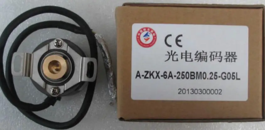 A-ZKX-6A-250BM-G05L brand new original authentic Yu Heng Hollow shaft incremental machine rotary encoder